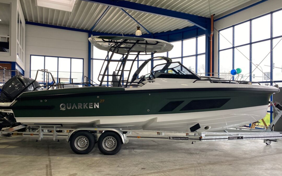 QUARKEN 27 T-Top mit 2x Yamaha F 150