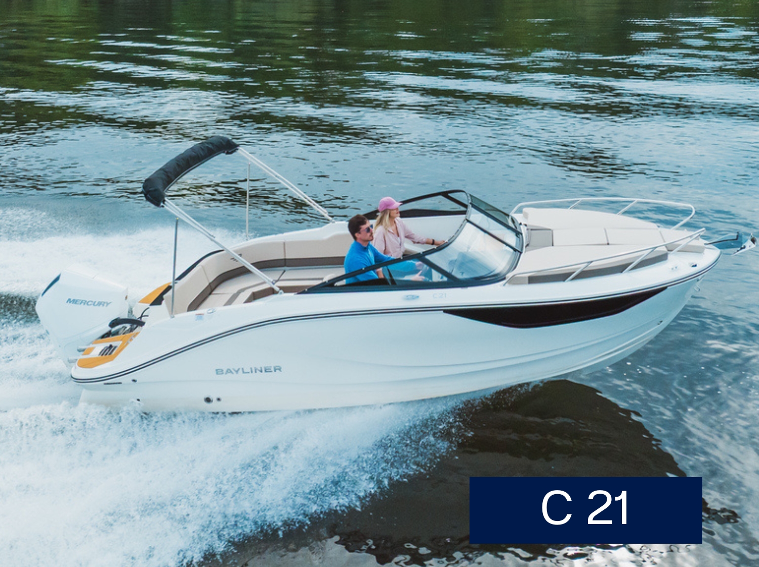 BAYLINER C21 mit Mercury F 225 V6 Motor – Modell 2027